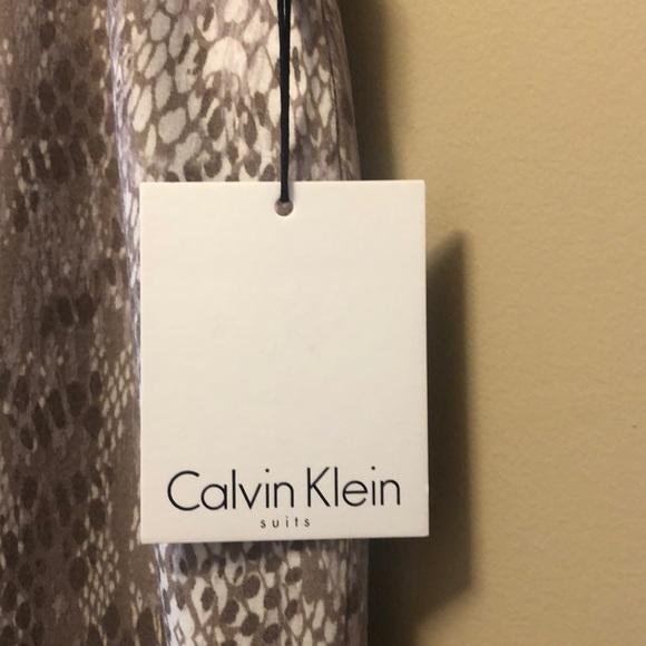 NWT Gorgeous Calvin Klein snakeskin print skirt - Picture 2 of 8